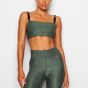 Heroin Sport Suspend Bra Sage Camo M